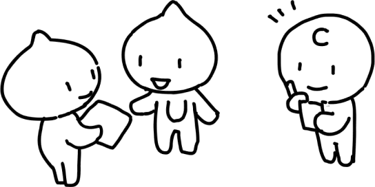 サービス利用者解像度が一番高い人達に（営業やコールセンターの人など）に実際に業務フローを演じてもらっている様子