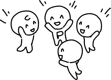 リリースされてメンバーが輪になって喜んでいる様子